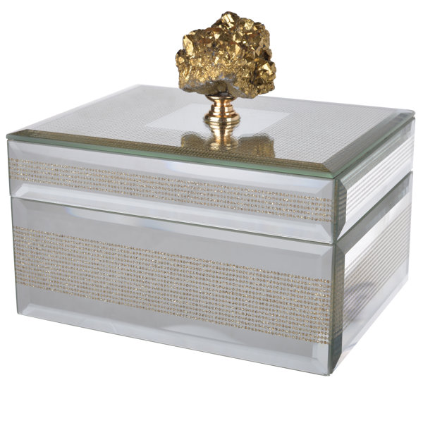 Mercer41 Mirrored Jewelry Box & Reviews Wayfair